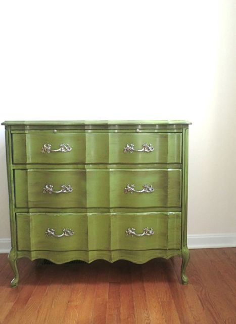 green french provincial dresser
